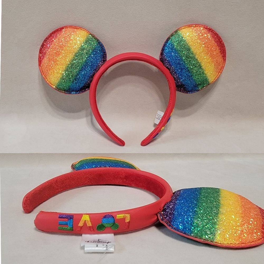 Disney Mickey Mouse Rainbow Love Ears